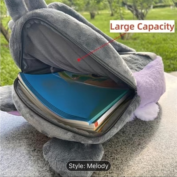 ๐๐๐ฉทSANRIO HELLO KITTY MELODY PLUSH BACKPACK ๐๐๐๐ฉท - Picture 6 of 7